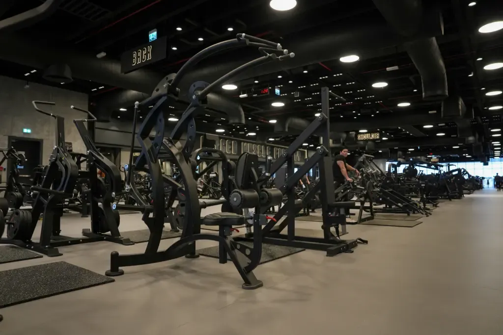 Early-stage fitness facility design detail
