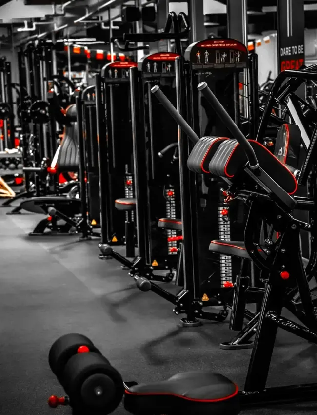 District Ladies Gym project interior