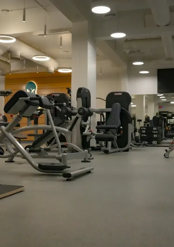 Spartans Ladies' Gym project interior